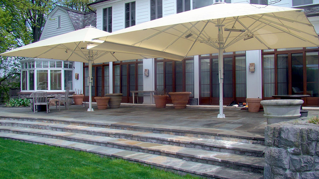 Bahama Jumbrella XL Sonnenschirm Der extra große Jumbrella XL Sonnenschirm zeichnet sich durch eine Vielzahl an Kombinationsmöglichkeiten und Besonderheiten aus