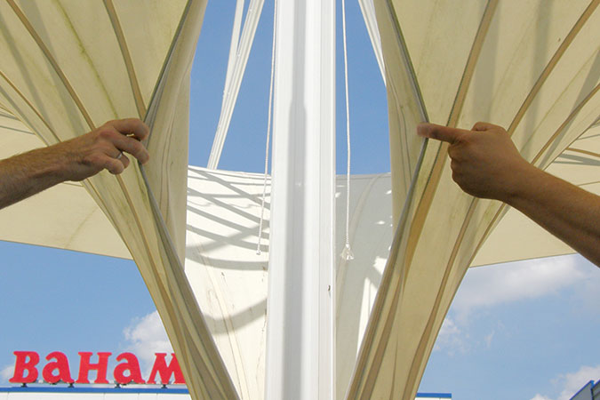 Reissverschluss Membran Bahama Largo