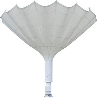 Oeffnen des Bahama Largo Grossschirms