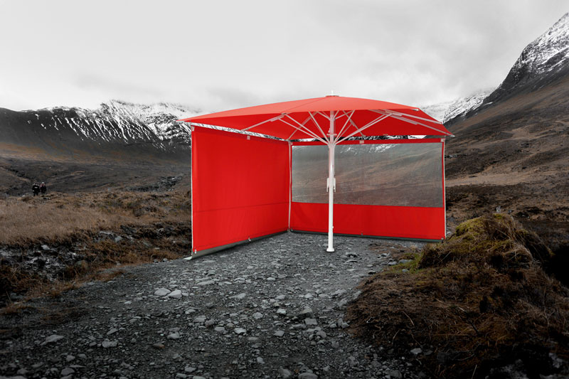 Sonnenschirme für Hotellerie