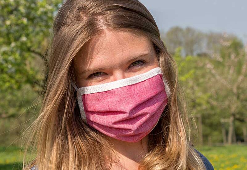 Safety first | Bahamas Baumwollmasken mit eingelegtem Vlies