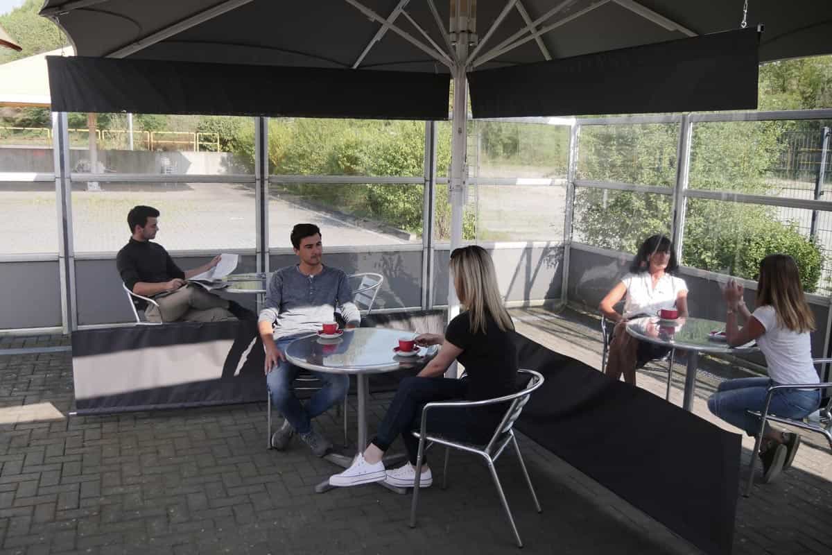 Bahama Trennwände | Die mit Abstand beste Abschirmung