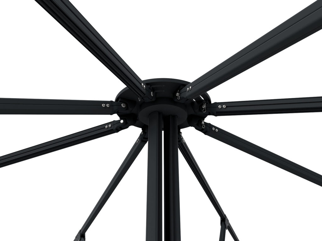 Speichenkranz vom Schirmgestell des Bahama Pure.