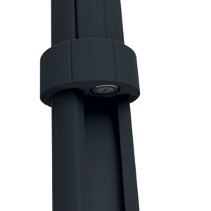 Schloss am Hubring vom Schirmgestell des Bahama Pure.